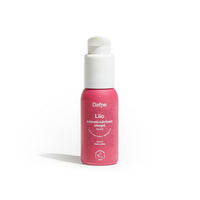 Lubrificante intimo Liio Dafne, naturale e a base d’olio, in flacone magenta su sfondo bianco