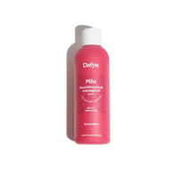 Olio massaggi Milo Dafne, neutro e naturale, in flacone magenta su sfondo bianco