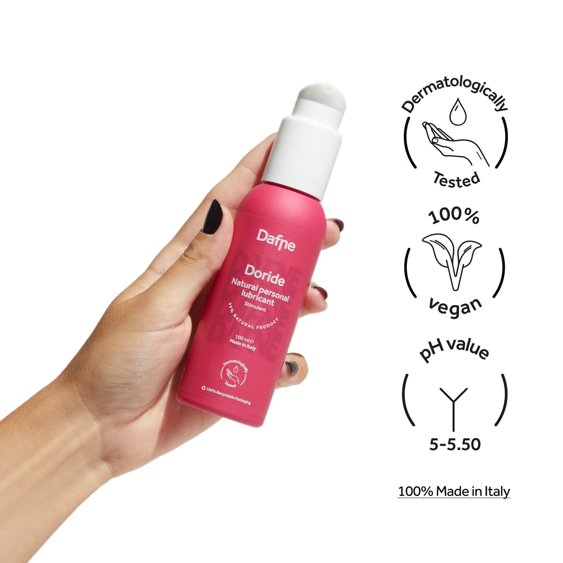 LONGEVITY KIT - Elide: siero idratante intimo con acido ialuronico per menopausa + Doride: lubrificante intimo naturale a base acqua