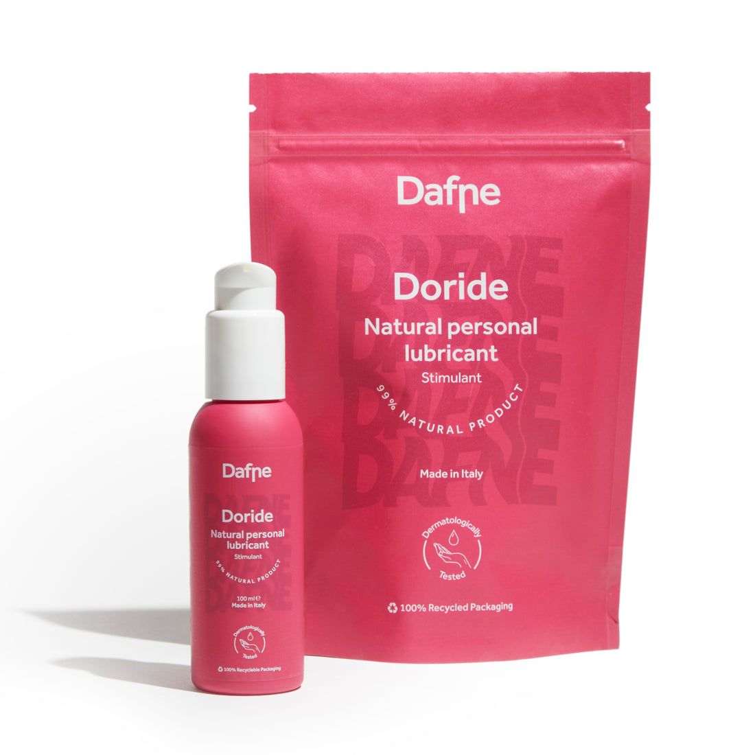 LONGEVITY KIT - Elide: siero idratante intimo con acido ialuronico per menopausa + Doride: lubrificante intimo naturale a base acqua