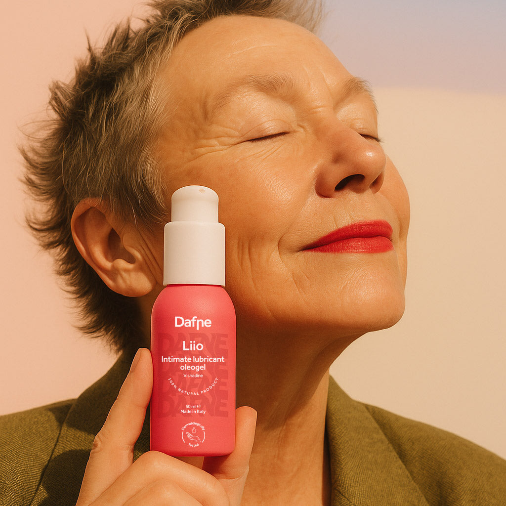 LIIO - Lubrificante intimo naturale base olio 50ml - Stimolante Con Zenzero e Ginseng